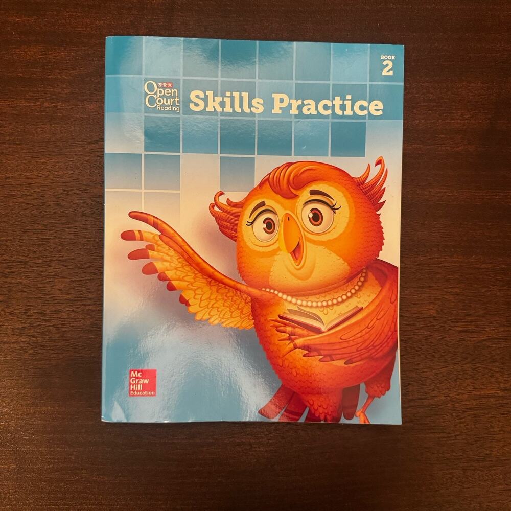 Open Court Skills Practice Book 2 Workbook Grade 3 Unused Writing Spelling